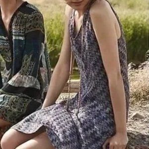 Anthropologie Maeve Crochet Chevon Westwater Dress S